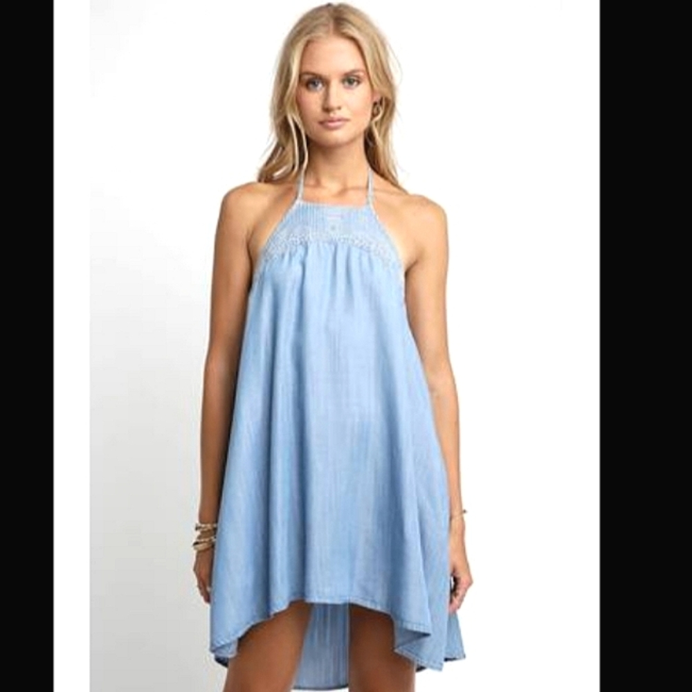 South Moon Under Denim halter dress size Medium new with tags $108
